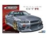 Aoshima 05542 C-WEST BNR34 SKYLINE GT-R 02 (NISSAN) 1/24